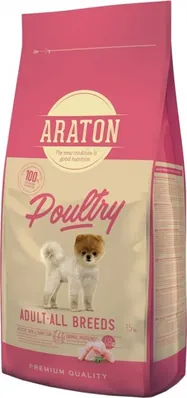 Корм сухий для дорослих собак усіх порід Araton Poultry Adult All Breeds ART45636, 15 кг