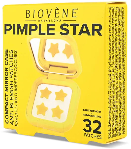 Патчі проти висипань Biovene у футлярі жовті, 32 штуки