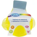 Тарілка Lindo Pk 034 на присосці з кришкою та ложкою