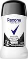 Дезодорант-антиперспирант стик Rexona Невидимый на черной и белой одежде, 40 мл