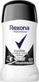 Дезодорант-антиперспірант стік Rexona Невидимий на чорному та білому одязі, 40 мл