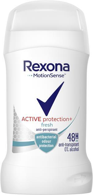 Дезодорант-антиперспирант стик Rexona Активная защита и свежесть, 40 мл