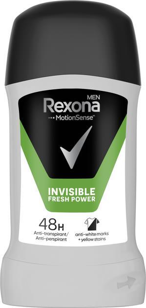 Дезодорант-антиперспирант стик Rexona MEN Невидимая свежесть, 50 мл