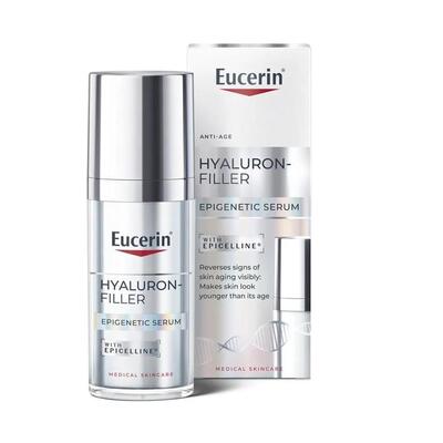 Сыворотка для лица Eucerin Hyaluron Filler эпигенетическая антивозрастная для всех типов кожи (99122), 30 мл