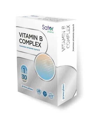 Вітамін B Комплекс Sator Pharma капсули №30 (10х3)