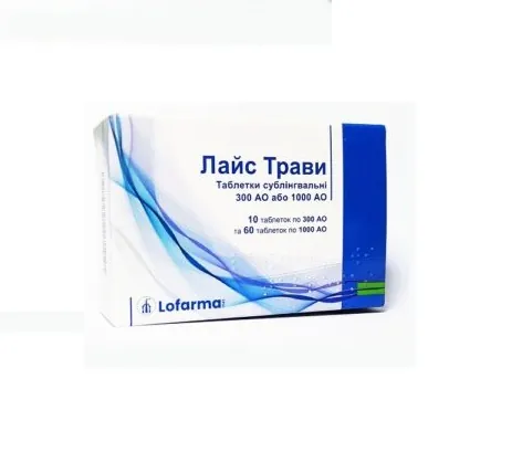 Лайс трави таблетки сублінгв. №70
