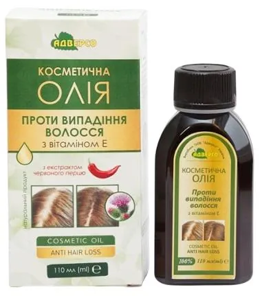 Олія косметична Адверсо проти випадіння волосся, 110 мл