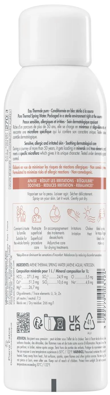 Термальна вода Avene Eau Thermale, 150 мл