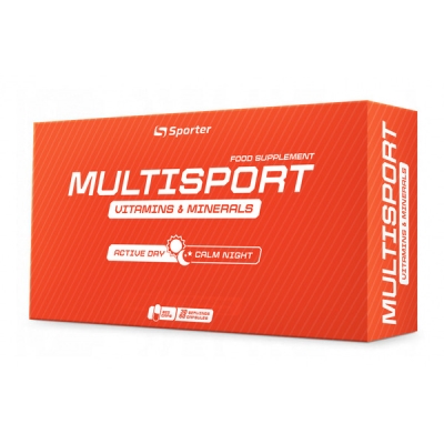Витамины Sporter MultiSport Day/Night, 60 капсул