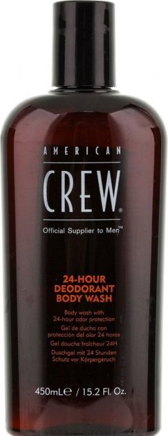 Гель для душа American Crew 24-Hour Deodorant Body Wash Защита от пота 24 часа, 450 мл