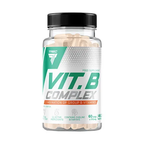 Вітаміни В комплекс Trec Nutrition Vitamin B Complex, 60 капсул