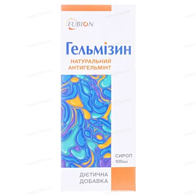 Гельмізин сироп по 100 мл у флак. з мірн. стак.