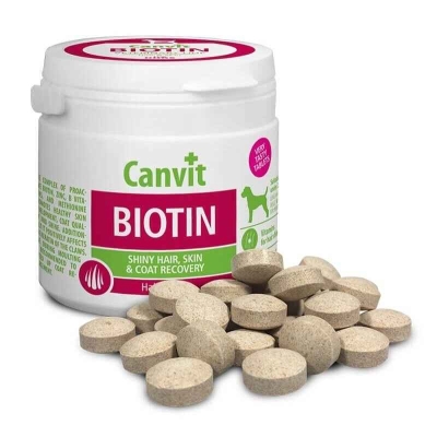 Вітамінно-мінеральний комплекс Canvit Biotin для собак, 100 г