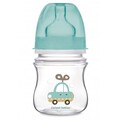 Пляшечка антиколікова Canpol Babies EasyStart "Кольорові звірята" 35/205 з широким отвором, 120 мл
