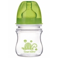 Пляшечка антиколікова Canpol Babies EasyStart "Кольорові звірята" 35/205 з широким отвором, 120 мл