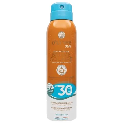 Спрей сонцезахисний O'lysee з високим ступенем захисту SPF 30, 150 мл