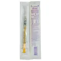 Шприц 1 мл IGAR трикомпонентний з голкою 27G х 1/2 "(0,4 х 13 мм), 1 штука