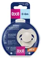 Пустушка силіконова динамічна Lovi Prime 34/400 Coconut, 0-6 міс, 1 шт