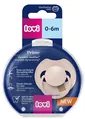 Пустушка силіконова динамічна Lovi Prime 34/404 Nude, 0-6 міс, 1 шт