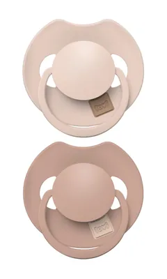 Пустушка силіконова динамічна Lovi Prime 34/406 Nude/Blush, 6-18 міс, 2 шт