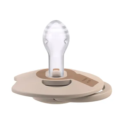 Пустушка силіконова динамічна Lovi Prime 34/406 Nude/Blush, 6-18 міс, 2 шт