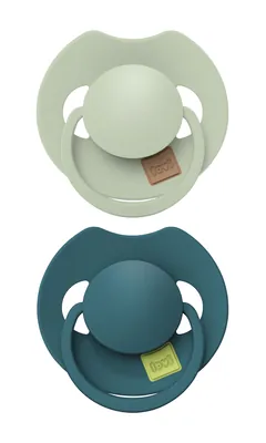 Пустушка силіконова динамічна Lovi Prime 34/415 Pistachio/Green, 18+ міс, 2 шт