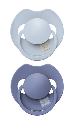 Пустушка силіконова динамічна Lovi Prime 34/418 Baby Blue/Blue, 6-18 міс, 2 шт