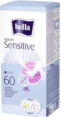 Прокладки гигиенические ежедневные Bella Panty Sensitive, 50 + 10 шт