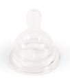 Соска силиконовая Lindo Pk 052 круглая для широкой бутылочки, L, 1 шт
