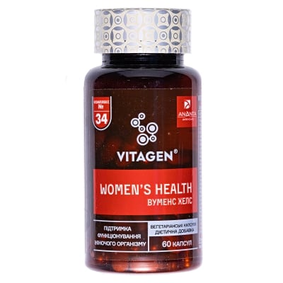 Витаджен №34 WOMEN HEALTH Вуменс хелс капсулы №60