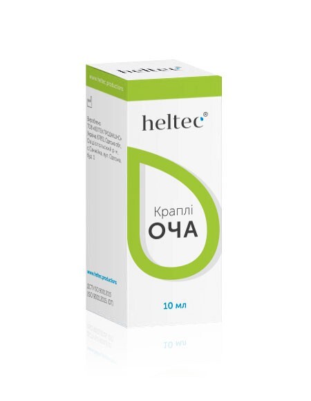 Оча капли HELTEC по 10 мл во флак.
