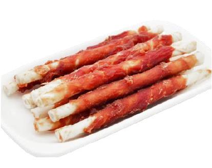Лакомство для собак Дике Дитя Палочка из утки и отбеленной кожи, 100 г