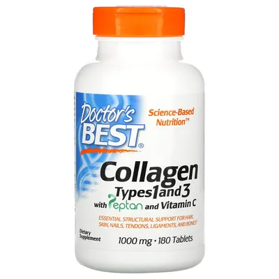 Колаген 1 і 3 типу Doctor's Best Collagen Types 1 & 3 таблетки №180