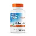 Мелатонін 5 мг Doctor's Best Melatonin м'ятний смак, 120 жувальних таблеток