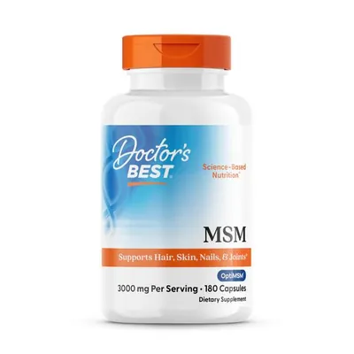 Метилсульфонілметан Doctor's Best MSM with OptiMSM, 180 капсул