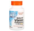 Натуральна Формула для Поліпшення Зору Doctor's Best Natural Vision Enhancers, 60 желатинових капсул
