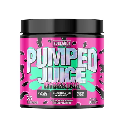 Ізотонік Pure Gold Protein Pumped Juice Hydration ягоди, 175 г