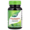 Ніацинамід (Вітамін В3) Nature's Way Niacinamide 500 мг, що не викликає почервоніння, 100 веганських капсул