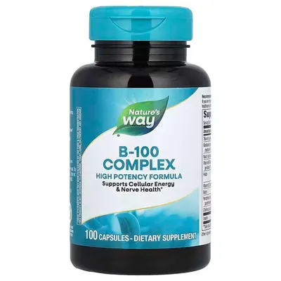 Вітаміни групи В Nature's Way B-100 Complex, 100 капсул