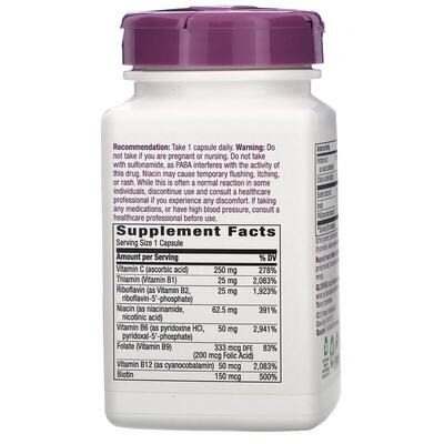 Формула від стресу + елеутерокок Nature's Way B-Stress Formula, 100 капсул