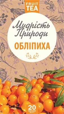 Фиточай Мудрость природы Облепиха, 20 пакетов