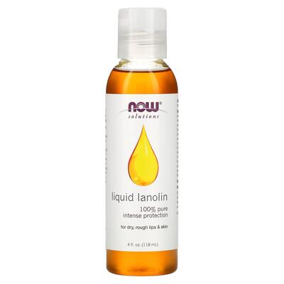 Ланолін рідкий Now Foods Solutions Liquid Lanolin, 118 мл