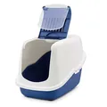 Туалет для котів Savic Nestor Nordic 0227_0WCB закритий, синій