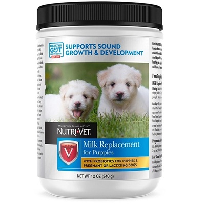 Заменитель молока для щенков Nutri-Vet Milk Replacement for Puppies, 340 г