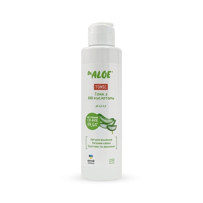 Тонік для обличчя Dr.Aloe з АНА-кислотами, 150 мл