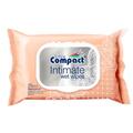 Серветки вологі Ultra Compact Intim, з клапаном, 25 штук
