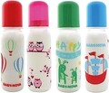 Бутылочка Baby-Nova 47006 Декор New пластиковая с декором и силиконовой соской, 250 мл