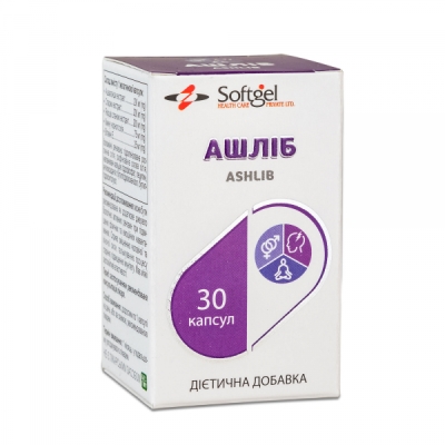 Ашлиб Softgel капсулы по 200 мг №30