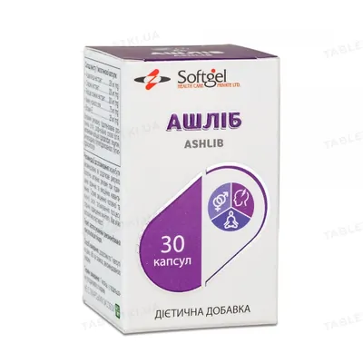 Ашліб Softgel капсули по 200 мг №30