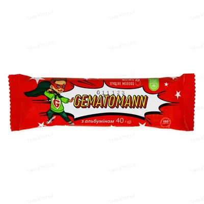 Батончик Baum Pharm Gematomann з альбуміном, 40 г
